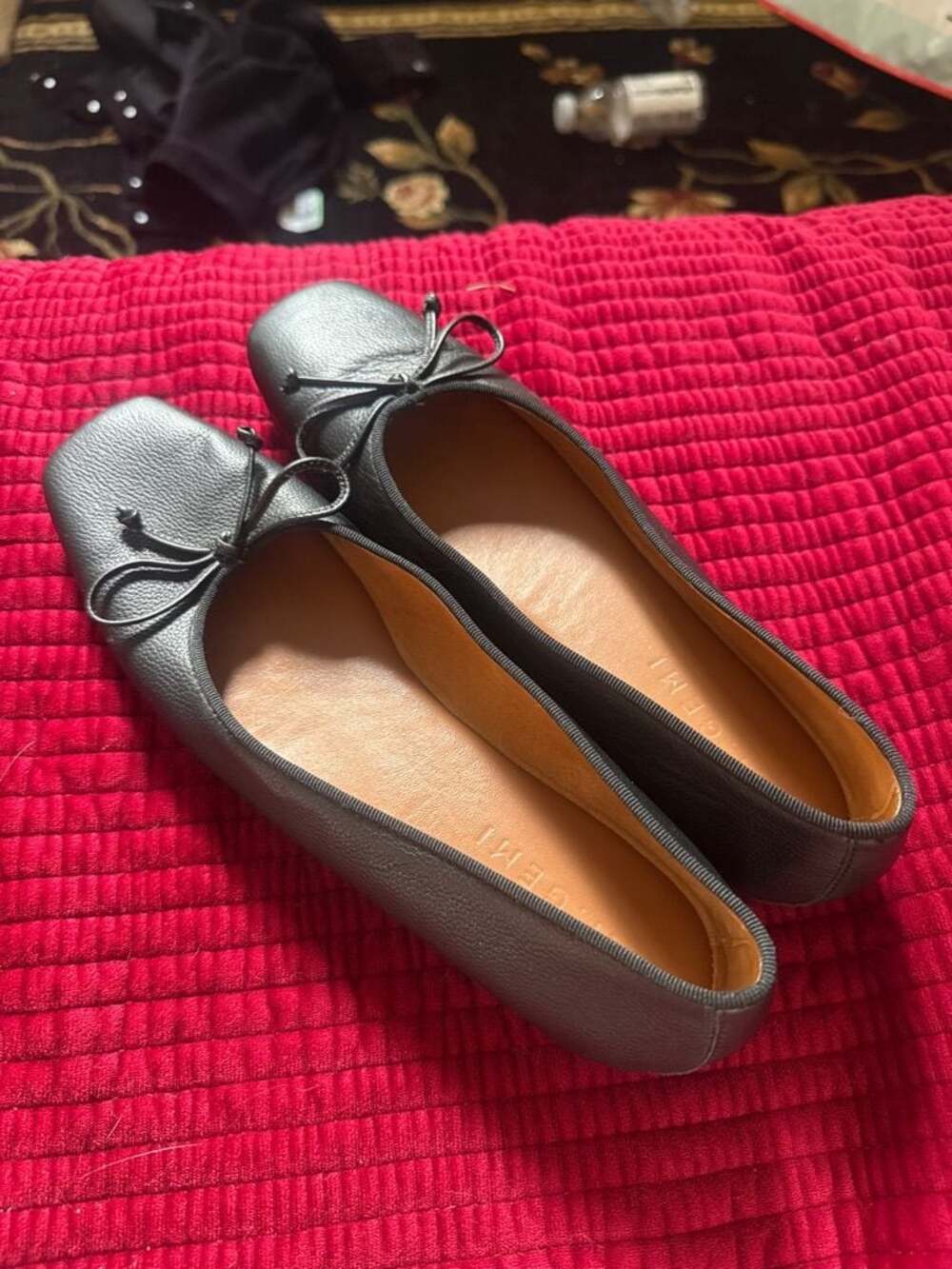M. Gemi the Danza Leather Ballet Flats